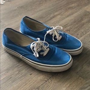 Blue Vans Core Classicics